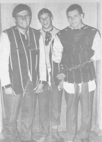 Japie Schreuder, Francois Pretorius en Andre Hanekom.